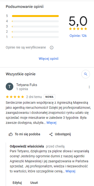 Jak sprawdzić opinie Google